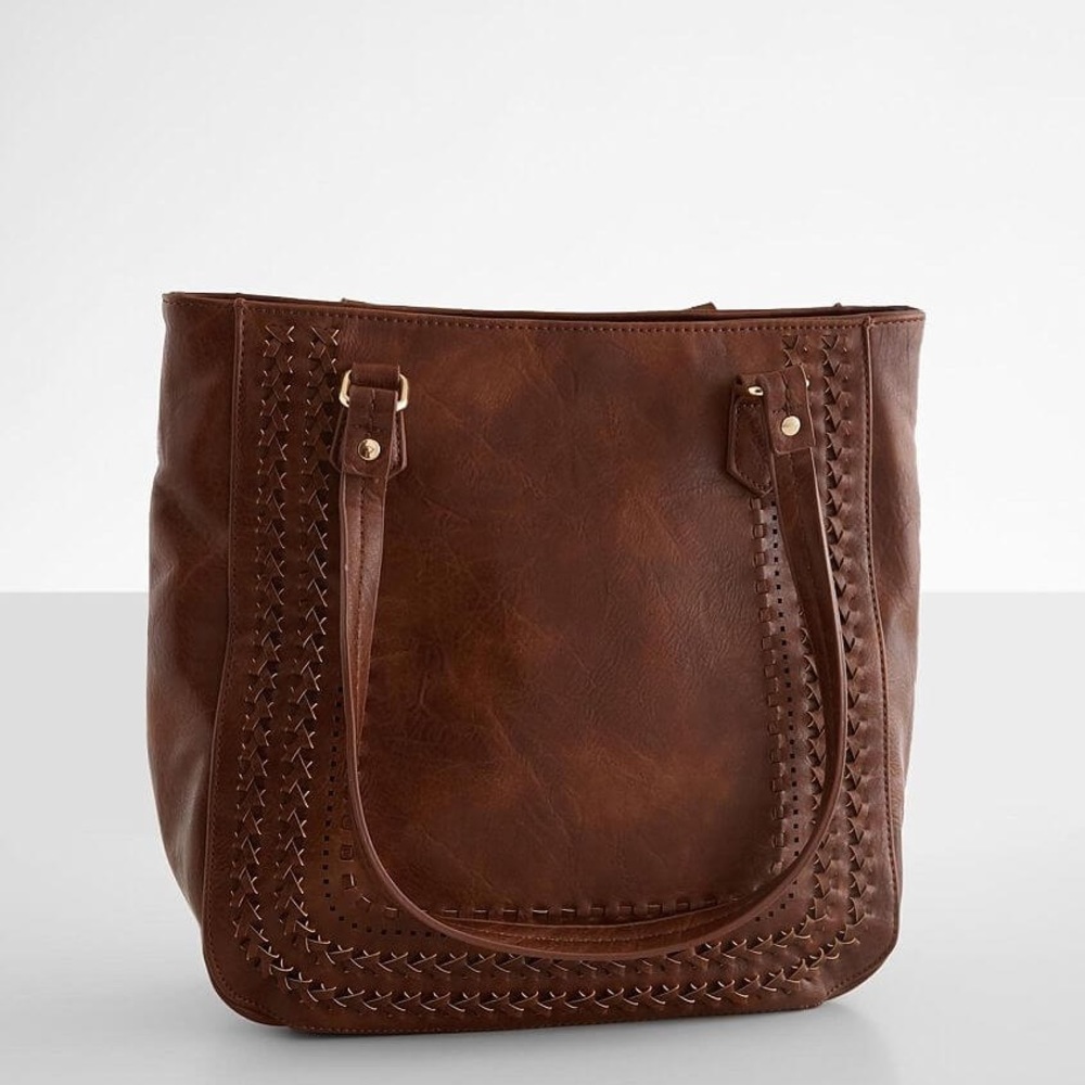 Madison West Vegan Leather Tote - Picture 3 of 9